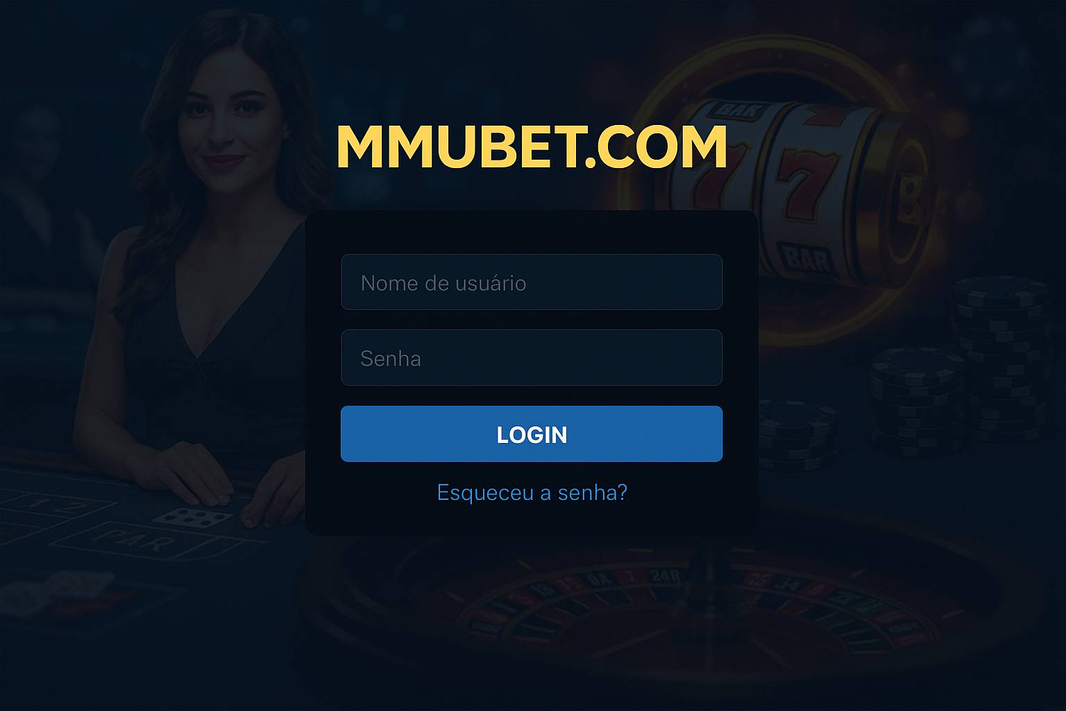 Login no Cassino MMUBET.COM